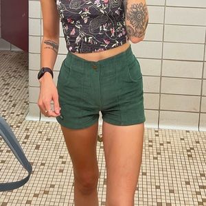 Forrest green Hammies shorts